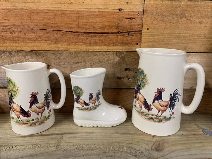 Vintage Shannonbridge Potteries set of 3