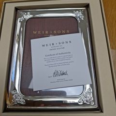 silver frame  by weirs& son