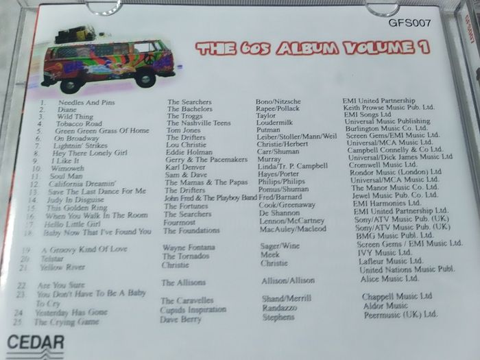 The 60s Album Cd