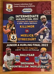 2022 Galway Hurling Intermediate & Junior A Finals Intermediate Final