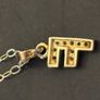 Brand New Sterling Silver Necklace With Initial / Letter F Pendant Image 2