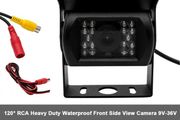 25636 18 LED Car rear Camera CCD Color Camera with a waterproof RCA connector