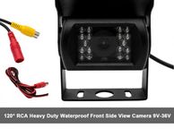 main image for ad 25636 18 LED Car rear Camera CCD Color Camera with a waterproof RCA connector