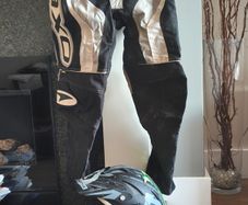 Mountain Bike helmet and trousers