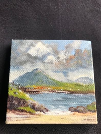 Miniature - Acrylic on canvas - West of Ireland