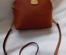 Michael Kors Cindy Large Dome Crossbody Bag - Colour Acorn - BNWT RRP 220