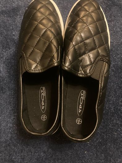 Black Casual Slip On Shoes. BNIB