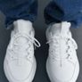 Zara Leather Running Trainers Image 5