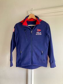 Ralph Lauren boys hooded full zip top, 10/12y