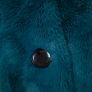 Sam Edelman Deep Teal Green Soft Faux Fur Plush Winter Overcoat Size L Image 5
