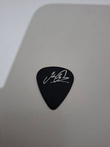 John Sykes plectrum/pick from 2000  Thin Lizzy tour