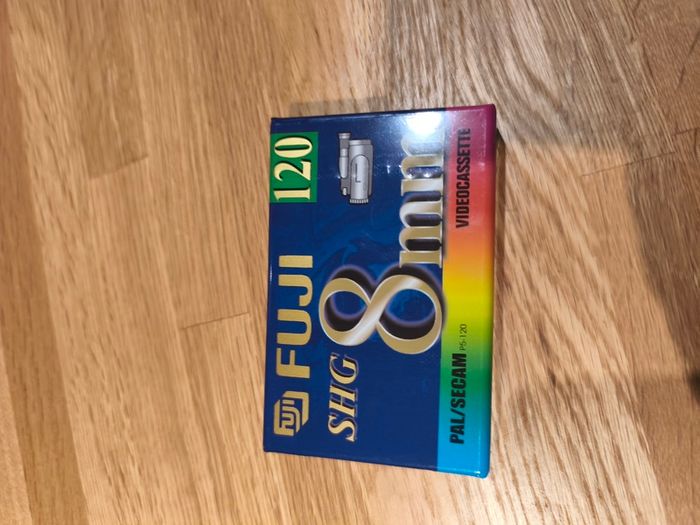 37 x Brand New Sealed Blank 8mm & Hi8 Video Tapes (Fuji / BASF)