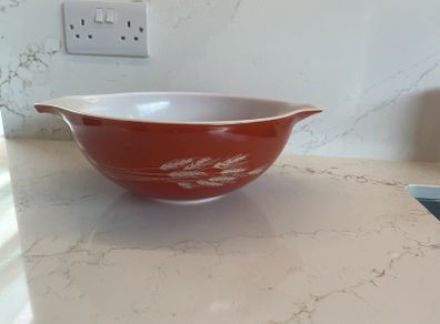 Pyrex Harvest Wheat Bowl 444