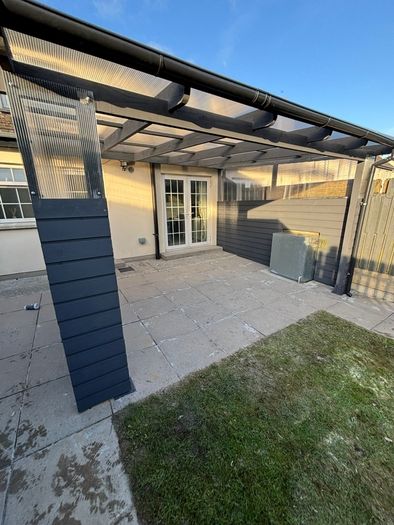 building pergola ,extension, side entry
