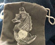 Waterford Crystal Seahorse Pendant