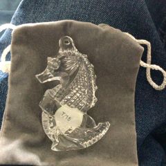 Waterford Crystal Seahorse Pendant