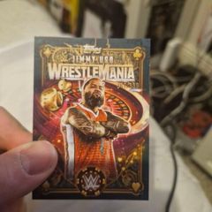 WWE WORLD 2026 Jimmy Uso 361 of 399 Topps Wrestlemania 42 Exclusive Card