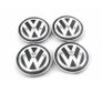 x4 VW 65mm Alloy Wheel Centre Caps  Golf T6 Passat Caddy Image 2
