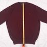 Polo Ralph Lauren Burgundy Wine Red Merino Wool Crewneck Jumper Size XL Image 10