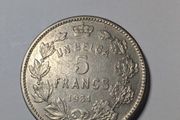 Belgium 5 Francs 1931