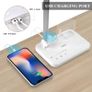 Dual Swing Arm LED Desk Lamps, 5 Light Modes x 10 Brightness Levels Desk Light with USB Charging Port, 45 Minutes Auto Timer Table Lamp, Desk Lamp for Home Office, Bedroom, Reading Image 6