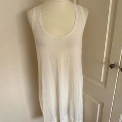 Cream Lauren Vidal dress size 14