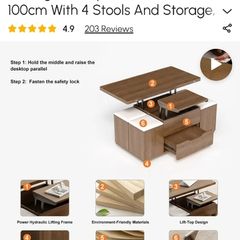 Brand new coffee table