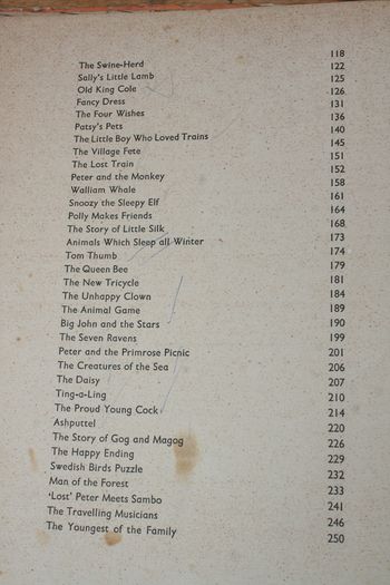 Merry-Go-Round : Stories for the younger girl & boy (1950's)