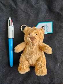Jellycat Bartholomew Bear Bag Charm
