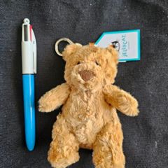 Jellycat Bartholomew Bear Bag Charm
