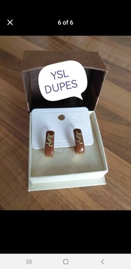 Ysl Earrings