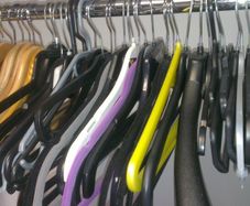 Mixed clothes hangers approx 50
