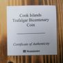 2005 Cook Islands Trafalgar Bicentenary Coin Image 3