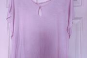 Pink embroidered top size UK12 EU40 Postage included