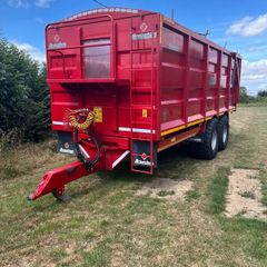 Broughan 22ft grain trailer
