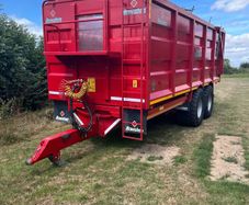 Broughan 22ft grain trailer