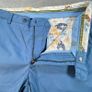 Meyer Mens Trousers Roma W38 L32 Blue Cotton Straight Zip Fly Image 6