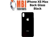 iPhone XS MAX Replacement Back Glass Door Cover with Adhesive Black