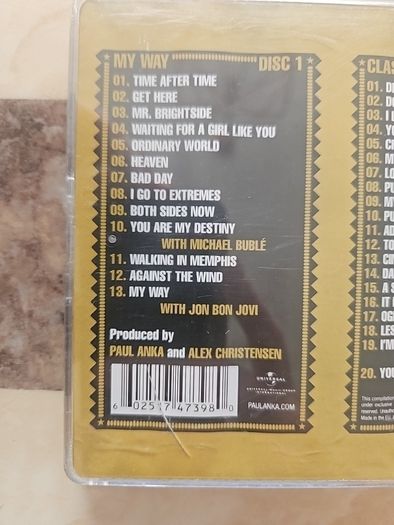 Paul Anka 2CD  - Classic Songs My Way