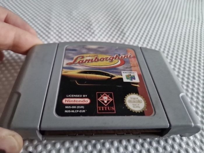 Lamborghini Nintendo 64 N64 Games Original