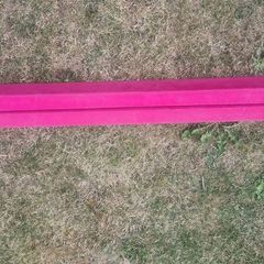 Gymnastics folding beam