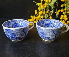 Antique George Jones & Sons "Abbey" 1790 cups x 2