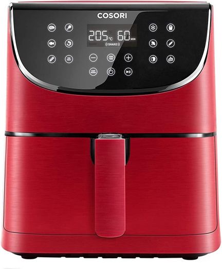 Air Fryers Oven, 5.5L XXL Oil Free Air Fryer 1700W with Rapid Air Technology for Healthy Fast Cooking & 55% Energy-Saving, 11 Presets, LED Onetouch Screen, Nonstick Basket MULTIPLE COLOURS AVAILABLE