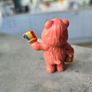 Cheer Bear Rainbow Carebear Mini Figure 1983-1984 Kenner A.G.C. Image 2