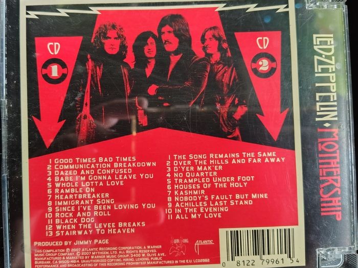 Led Zeppelin - Mothership 2 x CD (2007) Compilation, Remastered, Super Jewel Box EX+