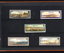 1985 Guernsey Paintings by Paul Jacob Naftel, 1817-1891 Presentation Pack