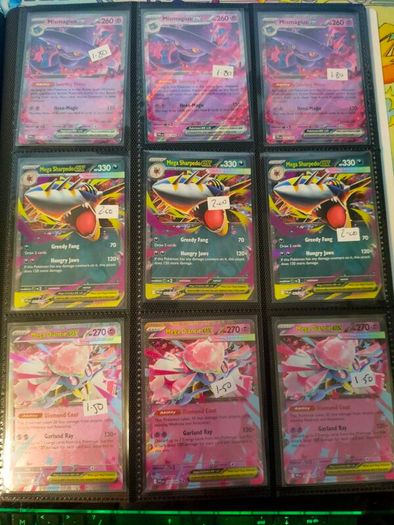 Phantasmal Flames full art . Ex's and promos
