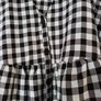Divided Check Black/White  . S.16 Image 3