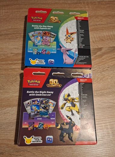 Pokemon 30th Celebration Battle Decks
