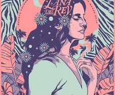 Lana del Rey - Columbia - Rare Mini Print/Poster